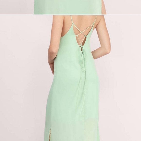 MINT MAXI DRESS - Picture 2 of 3